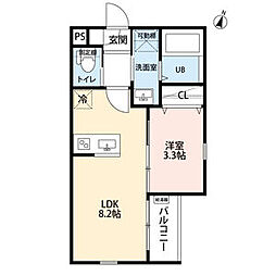 クレリア花池町　(クレリアハナイケチョウ) 1階/101