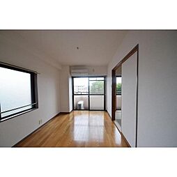 山田ハイツ 301 4階2DKのリビング/ダイニング