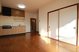 グランドール大幸II 1G 1階2LDKのリビング/ダイニング