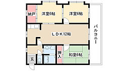 ネオ岩崎台 3階