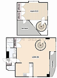 ローズガーデン楠元 4階