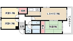 間取図画像 3LDK