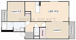 メゾン京命 1階