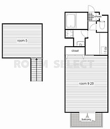 間取図画像 ワンルーム