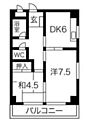めぞん平成3階6.2万円
