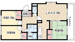 間取図画像 3LDK