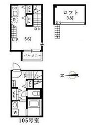 間取図画像 ワンルーム