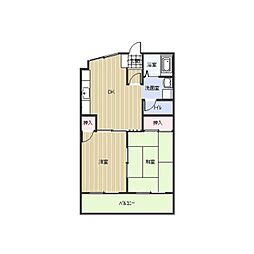 間取図画像 2DK