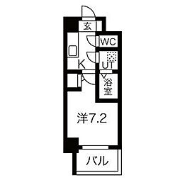 間取図画像 1K