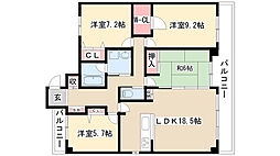 間取図画像 4LDK