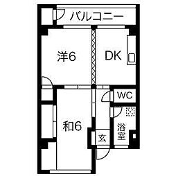 ミヅホビル 4階/4A