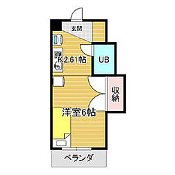 間取図画像 ワンルーム