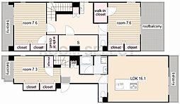 間取図画像 3SLDK