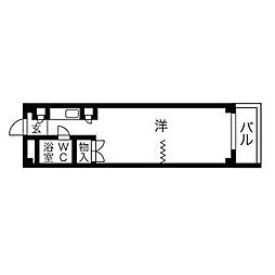 間取図画像 ワンルーム