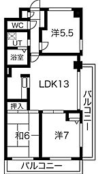 ヒルトップ井上 3階