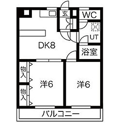 ガーデンコート新栄 2階