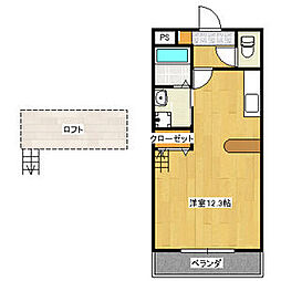 間取図画像 ワンルーム