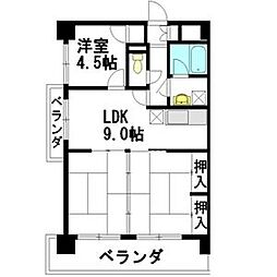 間取図画像 90LDK