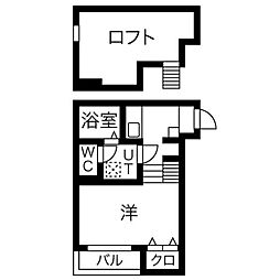 間取図画像 1K