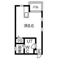 間取図画像 ワンルーム