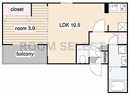 Ｃ＿ｃａｌｍｅ中村公園II 2階/203