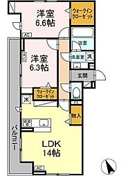 リエート 3階/303