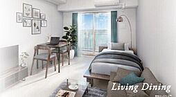 エスリード鶴舞シエスタ 1501 15階1DKのリビング/ダイニング