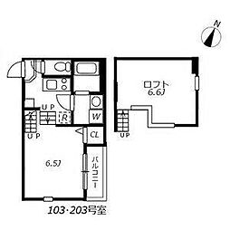 ハーモニーテラス白子町 2階