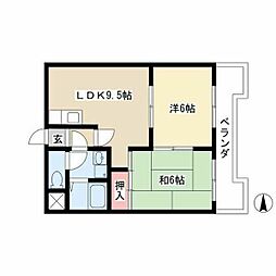 カサ松下 4階/404