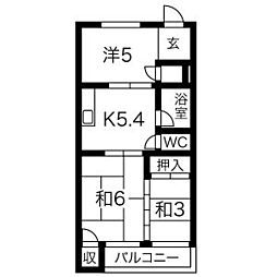 第3ハイツ志津 1階