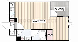 間取図画像 ワンルーム
