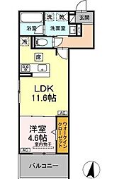セレスティア苗代 1階/101