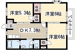 ルフラン小幡Ａ 2階/201
