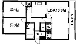 高針中央マンション 3階/303