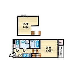 ハーモニーテラス八剱町II 2階/202