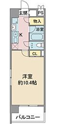 間取図画像 1K