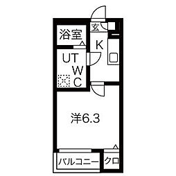ミモザ矢田 1階/101