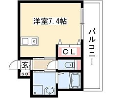 間取図画像 ワンルーム