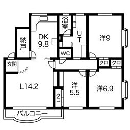 八雲マンションF棟 3階