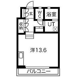 間取図画像 ワンルーム