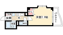 シティライフ本山 2階/2C