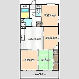 グランデ松蔭 4階