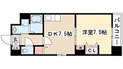 間取図画像 1DK