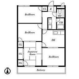 タウンハウス川名 1階/103