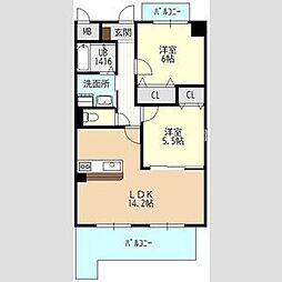 ヒルザコート 5階