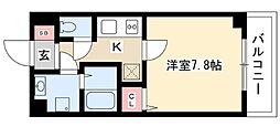 間取図画像 1K