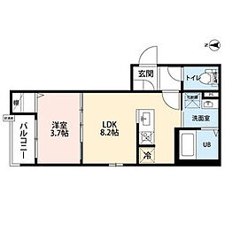 CRASTINE豊が丘(クラスティーネユタカガ 1階/101