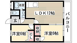 西一社第二団地101号棟 12階