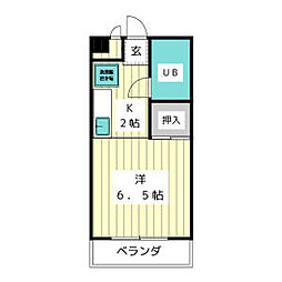 間取図画像 ワンルーム