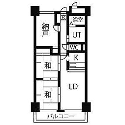 フレンドビル21 3LDKの間取図画像
